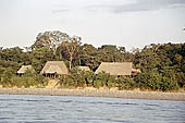 Canoe journey down the rivers of the Madre de Dios department in the Manu reserve 